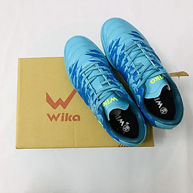 Cặp giày bóng đá phủi thể thao chính hãng Wika Army Xanh siêu Hot