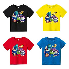Áo thun trẻ em gia đình quái vật Có size người lớn, King Cotton
