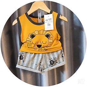 Bộ cotton balo hàng 4 chiều cho bé