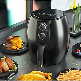 Nồi Chiên Không Dầu Hàn Quốc  Kinghome DB-1817AF 4.5L - Hàng chính hãng 