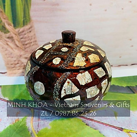Mua Hũ Lọ Sơn Mài Nhiều Mẫu Đựng Kẹo  Trang Sức 12 cm