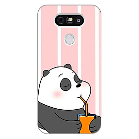 Ốp lưng dẻo Nettacase cho điện thoại LG G5 _0399 PANDA06 - Hàng Chính Hãng