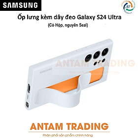 Ốp lưng đứng kèm dây đeo Samsung Galaxy S24 Ultra (EF-GS928) - Hàng Chính Hãng