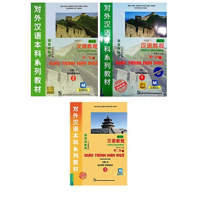 Combo Giáo trình hán ngữ 1 + 2 + 3 tặng bookmark