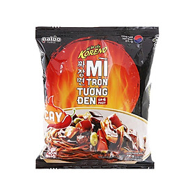 Hình ảnh Mì trộn tương đen koreno 78g