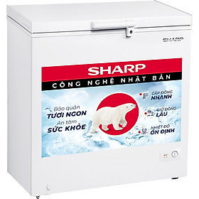 Mua Tủ đông Sharp 145L FJ-C145V-WH - Chỉ giao HCM