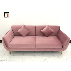Mua Ghế sofa băng dài CV hồng cánh sen vải nhung nhiều kích cỡ