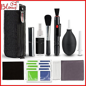 Mua Bộ vệ sinh Lens ống kính Máy Ảnh  Dụng cụ vệ sinh Máy Quay DSLR Cao cấp 9 món có Túi lưới đựng BVSMA