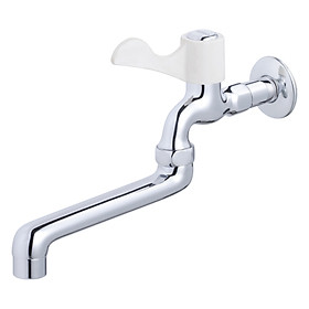 Mua Vòi lạnh gắn tường (vòi gắn tường ) Caesar WL027C cần vòi xoay 180độ