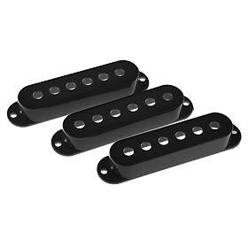 4X 48mm 50mm 52mm Pole Spacing Single Coil Pickup Cover Set for  ST SQ