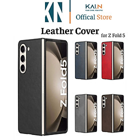 Ốp Lưng Case Da Dành Cho Samsung Galaxy Z Fold 5, Kai.N Leather Cover - HÀNG CHÍNH HÃNG