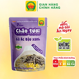 Cháo Tươi Gà Ác Đậu Xanh Cây Thị