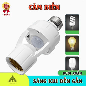 Mua Đui Đèn Cảm Biến Chuyển Động E27  Tự Động Bật Tắt Thông Minh khi có người