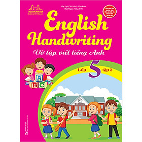 Hình ảnh English Handwriting - Vở Tập Viết Tiếng Anh Lớp 5 - Tập 2