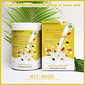 Sữa hạt NiiBeans Tăng Cân Tăng Cơ Hương vị Kem sữa 500G