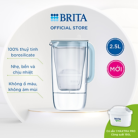 Mua Bình lọc nước BRITA thủy tinh Glass Jug One (có sẵn 1 lõi Maxtra Pro)