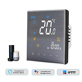 Bộ Điều Khiển Nhiệt Độ Kỹ Thuật Số Nút Cảm Ứng Màn Hình Lcd Lớn Để Làm Nóng Nước Wifi
