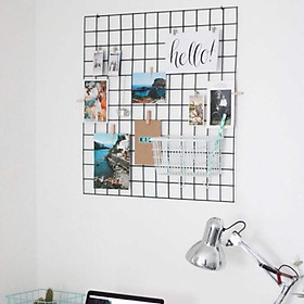 Mua LƯỚI SẮT TRANG TRÍ 50X50CM Ô 3CM