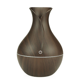 USB Humidifier Oil Aroma Diffuser 130ml Cool Mist Maker 7 Color LED Lights Night Light for Home Office