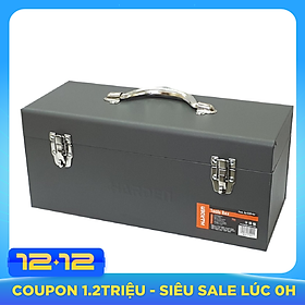 Hộp Đựng Dụng Cụ, Hộp Đựng Đồ Nghề Đa Năng Cỡ Lớn Thép Cao Cấp HARDEN 520103 - Có Khóa Bảo Vệ, Sơn Tĩnh Điện Sáng Bóng, Nhãn Mịn, Hạn Chế Trầy Xước, Không Rỉ Sét - 48x18x19cm - Hàng Chính Hãng