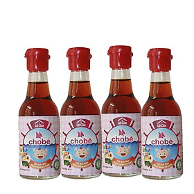 Combo 04 chai nước mắm cho bé ăn dặm Lê Gia