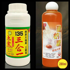 Combo 2 món : trứng sữa non Đại Ca Đại + 135 Chép , cực nhạy chuyên chép và rô phi