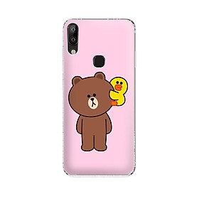 Ốp lưng dẻo cho điện thoại Vsmart Active 1 Plus - 01195 7860 BROWN19 - Hàng Chính Hãng