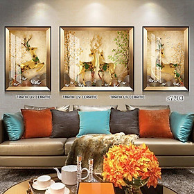 Tranh treo tường Hiện đại/Gỗ MDF Hàn Quốc chống ẩm mốc, mối mọt