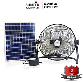 Mua Quạt Tích Điện 2 trong 1 SUNTEK SF-01 Sạc Bằng Năng Lượng Mặt Trời kiêm Pin Dự Phòng - Hàng Chính Hãng - Bảo hành 2 năm