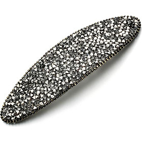 Kẹp tóc nữ lấp lánh cực sang KAH66 hình ovan (Chọn mầu)