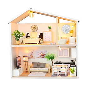 Mô Hình Nhà Gỗ Handmade Tí Hon - Tình Yêu Màu Nắng M039