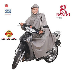  Áo mưa Rando Poncho Cosy “Không ướt ống quần” với thiết kế thông minh giúp bạn không bị ướt ống quần