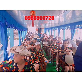 Bộ sơ mi hoa quả siêu cute N&T...