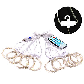 D C 5 V 5 W 300 L-EDs Fairy Music Curtain Light S-tring Light with Remote Control Controller USB Powered Operated
