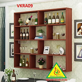 Kệ trang trí treo tường VKRA09A - Nội thất lắp ráp