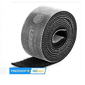 Dây Dán Velcro Tiện Dụng 5M Ugreen 40356 (Màu Xám) - Hàng chính hãng