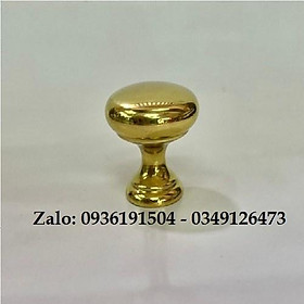 NÚM TỦ VÀNG BÓNG CHẤT LIỆU ĐỒNG