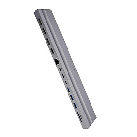 Mua  HÀNG CHÍNH HÃNG  CỔNG CHUYỂN ĐỔI KIÊM ĐẾ CẮM ĐA MÀN HÌNH HYPERDRIVE 4K60HZ 13 PORTS MULTI-DISPLAY DOCK STATION - HD134