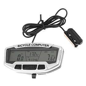 Dồng hồ đo vận tôc màn hình LCD cho xe đạp
