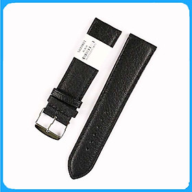 Dây Da Đồng Hồ ZRC Pháp Dòng BUFFALO Da Bê Màu Đen Không Vân