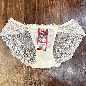 Quần lót nữ Jobelli 1277 ren hoa mềm mại ôm nữa mông đính nơ dễ thương