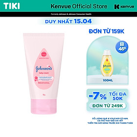 Hình ảnh Kem dưỡng da chứa cúc La Mã Johnson's Baby Cream 50g