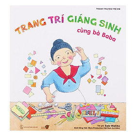 Truyện tranh Ehon - Trang Trí Giáng Sinh Cùng Bà Baba