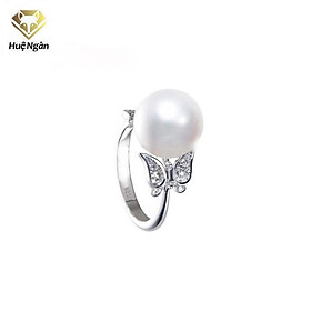 Nhẫn Bạc Ý 925 Huệ Ngân - Cánh Bướm mùa xuân RR1367