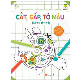 Cắt, Gấp, Tô Màu - Thế Giới Động Vật