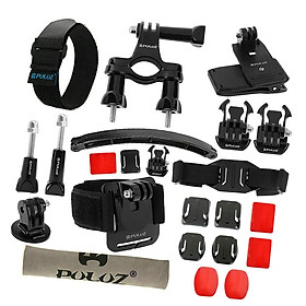 23in1 Action Camera Accessories Kit Metal Holder Mount Set for GoPro Cameras