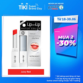 Son trang điểm dưỡng tối ưu Lip On Lip Water Color 2.2g