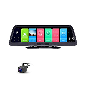 Camera hành trình Phisung đặt taplo ô tô, xe hơi cao cấp 10inch tích hợp 4G, Wifi, GPS Q98 