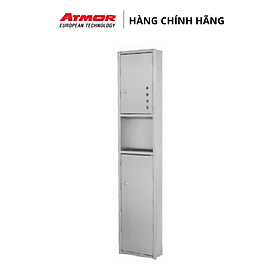 Mua Tủ Đựng Giấy Vệ Sinh Kết Hợp Hộc Đựng Rác (Inox) Cao Cấp Âm Tường ATMOR TD-8334S (HÀNG CHÍNH HÃNG)
