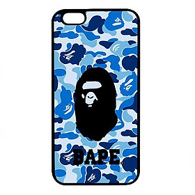 Ốp lưng dành cho Iphone 6 Plus B.A.P.E Xanh Chữ - Hàng Chính Hãng